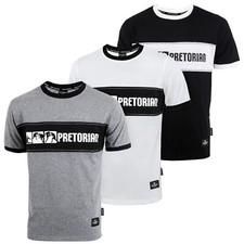 T-shirt Pretorian uomo Koszulka Pit Bull Boxe MMA BJJ Fighters Muay Thai