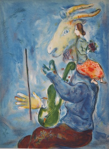 Marc chagall chèvre - chagall,