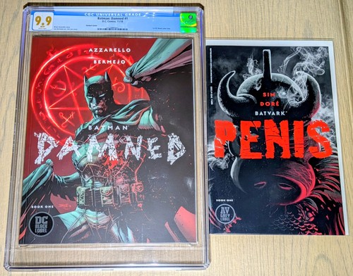 Batman damned cgc 9 - damned, 9.9
