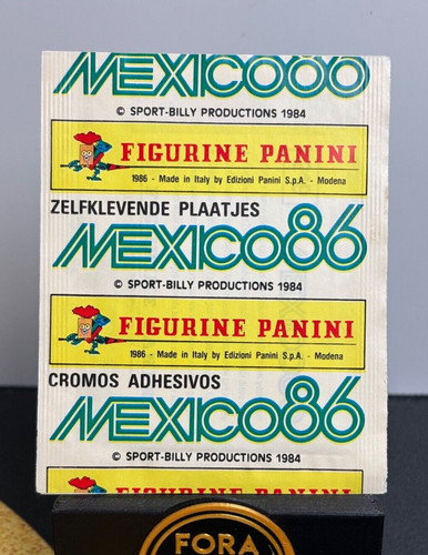 Panini world cup mexico - cup, 86
