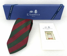 Cravatta Marinella napoli originale vintage 100% seta silk necktie marinella