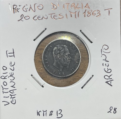 Regno italia moneta 20 - regno,