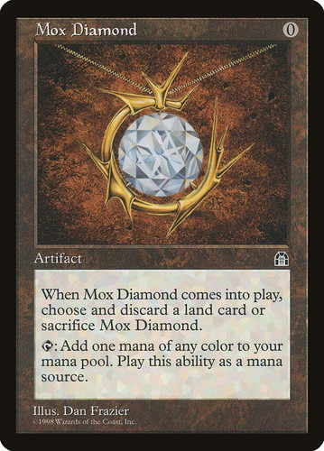 Mtg mox diamond roccaforte - mtg,