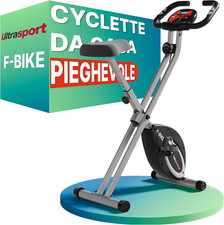 F-Bike Cyclette Da Casa Pieghevole - Cyclette Pieghevole Da Casa Con Sella Extra