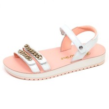 E9272 sandalo bimba girl white