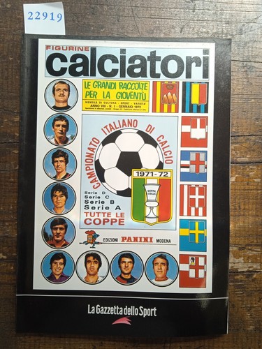 Calciatori 1971 raccolta - /72,