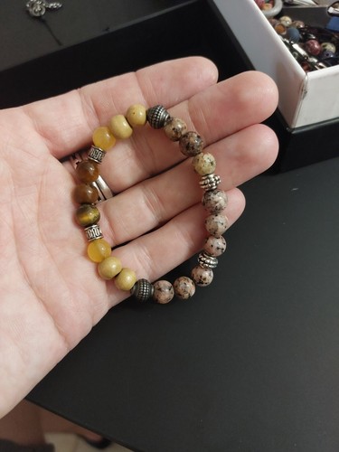 Bracciale uomo pietre dure