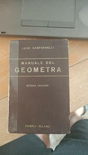 Manuale del geometra - manuale,