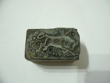 VECCHIO TIMBRO STAMPO CLICHè