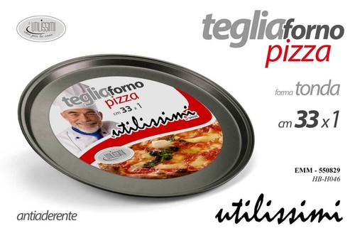 Teglia pizza forno - pizza, tonda