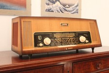Radio a Valvole Philips Saturn 511 Stereo Tuberadio Restaurata Funzionante