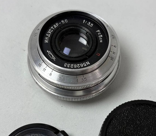 Obiettivo fotografico industar - obiettivo,
