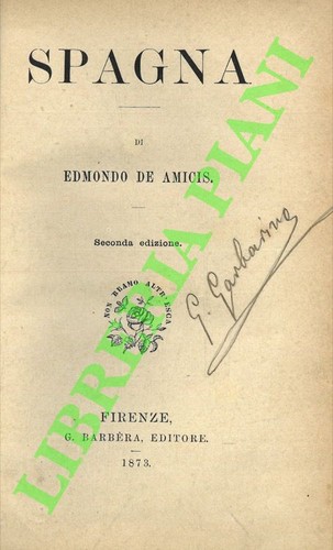 Amicis edmondo spagna - de,