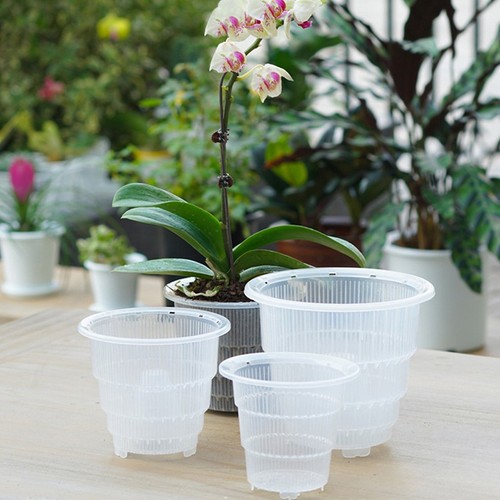 Vaso resina trasparente - vaso,