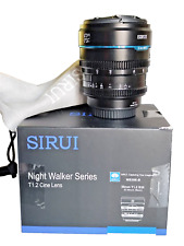 Sirui 35 mm T1.2 S35 APS-C MF obiettivo cinema per attacco Sony E Fuji X Canon R