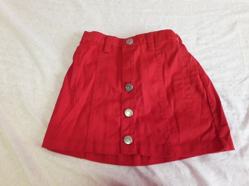 Gonnellina bambina rosso