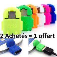 Adaptateur micro USB vers USB - OTG ROBOT ANDROID pour smartphones et tablettes