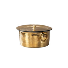 Patila in ottone per cucinare
