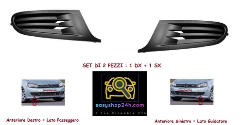 Set griglia paraurti - set, 2