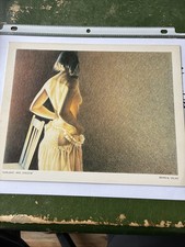 Andrew Valko "Julia" grande cartolina stampa artistica mai usata vintage!