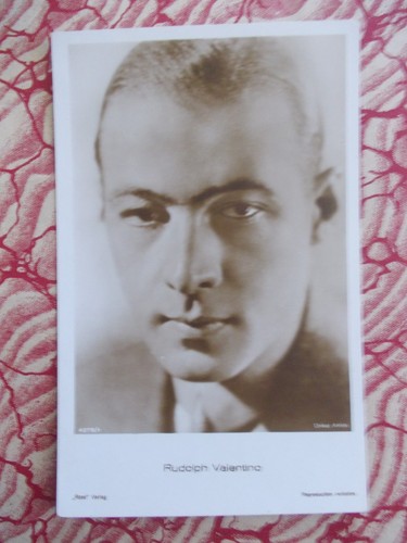 Rudolph valentino cartolina - rudolph,