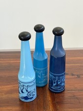 Tris bottiglie liquore - di, da