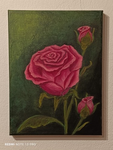Quadro moderno dipinto - a, mano