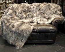 1067 coperta pelliccia opossum