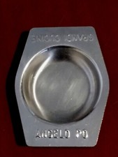 PORTACENERE  VINTAGE ANGELO PO " GRANDI CUCINE "   IN METALLO