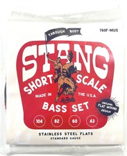 La Bella Bass Strings Deep Talkin' Bass Flat Wound Fender Mustang 30" 760F-MUS