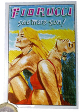 FIORUCCI STICKERS PANINI 1984