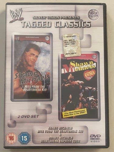 Dvd wwe tagged classics silver - wwe,