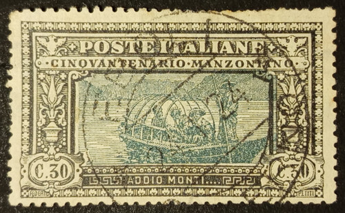 Italia regno cent 1923 nero - cent,