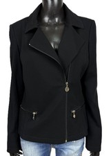 Krizia giacca donna nera biker - krizia,