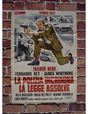 manifesto LA POLIZIA INCRIMINA