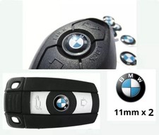 2 PZ. LOGO BMW 11mm ADESIVO CHIAVE TELECOMANDO