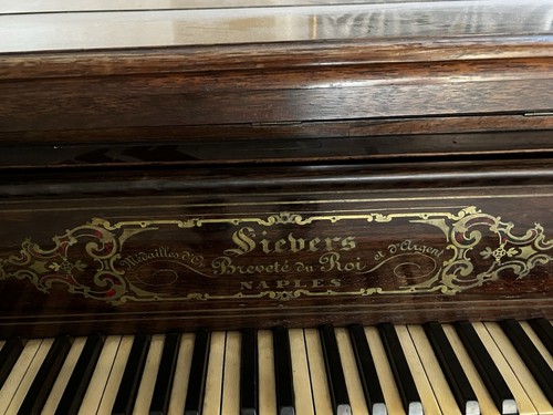 Pianoforte antico siebers 1890 - antico,