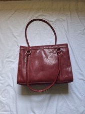Dark Red Leather Bag Brand New