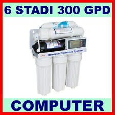 DEPURATORE ACQUA PURIFICATORE 6 STADI OSMOSI INVERSA A PRODUZIONE DIRETTA 700 K