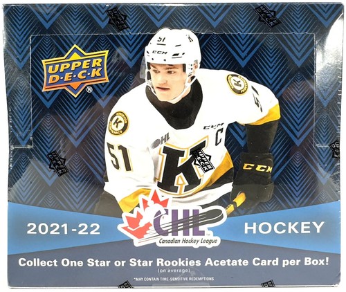Upper deck 2021 chl - 2021-22, hockey