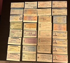 Mini assegni 66 vari