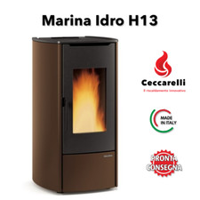STUFA A PELLET NORDICA IDRO MARINA H13 502 m3 17,5 kW max