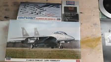 F-14B/D TOMCAT "LOW VISIBILITY" + ACCESSORI - HASEGAWA SCALA 1/72