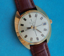 Orologio vintage POLJOT placcato oro Au10 mov.2614.2H REVISIONATO...