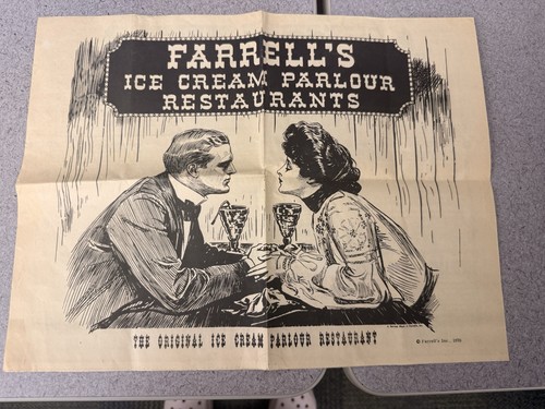 Menù gelateria farrell - menù,