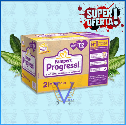 Pampers progressi taglia - pampers,