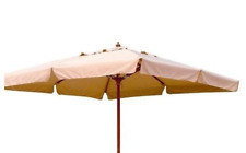 OMBRELLONE IN LEGNO PREGIATO