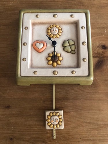 Splendido orologio girasole - orologio,