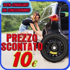 Ruotino di Scorta 15 Ruota 4 Fori Per Opel Corsa E Ricambi Nuovo Emergenza Auto