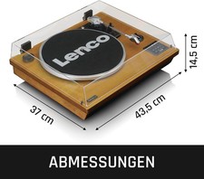 Giradischi Lenco LS-55WA noce